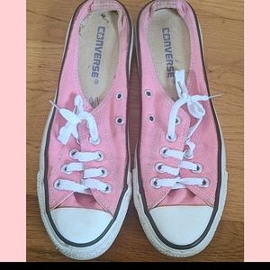 Pink converse all star